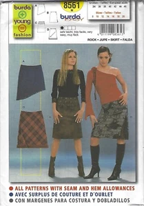 Burda 8561 Sewing Pattern - Skirts - All Sizes 8-20 - Uncut - Brand New - Bild 1 von 2
