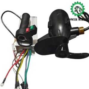 12-72V Electric Outboard Motor Brushless Marine Underwater Propeller Rubber Boat - Picture 1 of 18