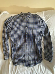 Ralph Lauren Men’s Size XLT Tall Blue Plaid Button Down Shirt- Classic Fit - Picture 1 of 4
