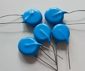 5pcs 30KV 102 30000V 102K 1000P 1000PF High Voltage Ceramic Capacitors - Picture 1 of 6