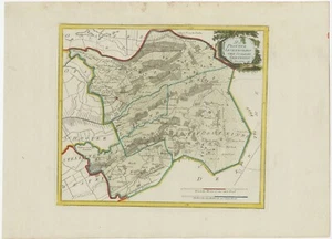 Antique Map of Zevenwolden by Von Reilly (1791) - Bild 1 von 1