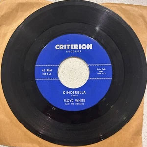 Floyd White - Cinderella / Rick Aquary - Cha Cha Rock, 7" 45 RPM - Criterion VG+ - Picture 1 of 2