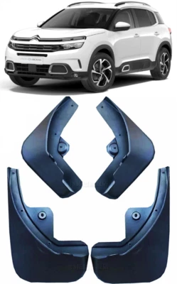 Genuine OE Set Molded Splash Guards Mud Flaps For 2017-2024 Citroen C5 AIRCROSS - Image 1 of 4