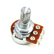 200 pcs, B1M 16mm Potentiometer w/Solder Lugs Knurled Shaft - Alpha Us Seller