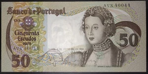 Portugal 50 escudos 1980 AUNC - Picture 1 of 2