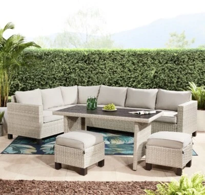 Juego de patio exterior 5 piezas Foto 1 de 4