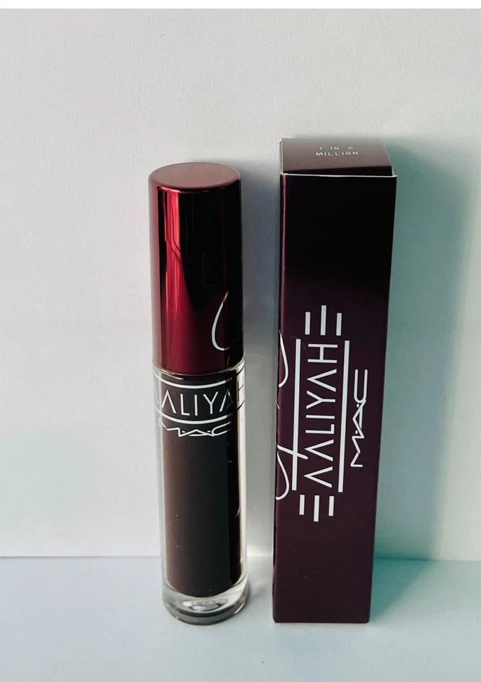 MAC Aaliyah Lipglass 1 IN A MILLION LIMITED EDITION New In Box - Image 1 of 1