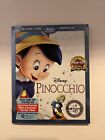Pinocchio (Blu-ray, 1940) 2 Discs. No Digital With Slipcover