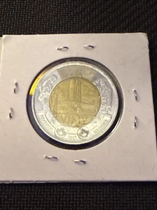 Canada 1867-2017 150th Anniversary Vinyl $2 toonie coin circulated - Picture 1 of 2