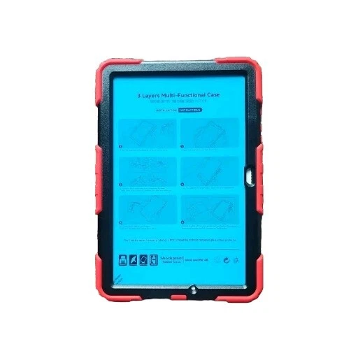 Timecity Case For Samsung Galaxy Tablet A9 Plus 11" Red And Black Durable - Image 1 of 4
