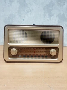Holzradio - cremefarben/braun - nur Einheit - Bild 1 von 19