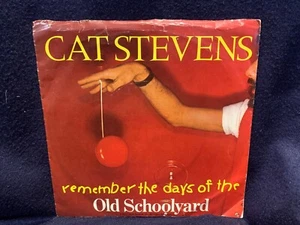 (REMEMBERBER THE DAYS OF THE) OLD SCHOOLYARD by Cat Stevens (7" Vinyl Single) - Picture 1 of 10