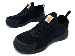 Carhartt Force 3 Inch Composite Toe Mens Size 8 M Black Slip Resistant - Picture 1 of 6