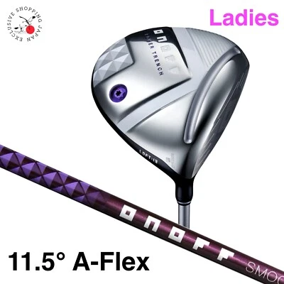 ONOFF Golf Driver Ladies 450cc 11.5° A-Flex SMOOTH KICK LP-425D Graphite Shaft - Image 1 of 4