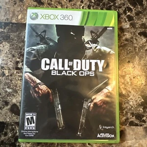 Call of Duty: Black Ops (Xbox 360, 2010) CIB Complete Tested - Imagen 1 de 3