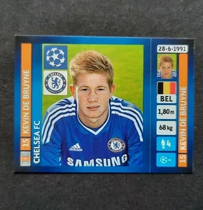 🔥 KEVIN DE BRUYNE RARE Sticker Champions League Panini 2013-14 NEW - Picture 1 of 4