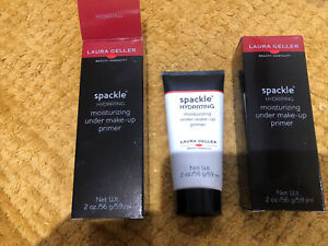 2 X LAURA GELLER- Hydrating Spackle Under Make-up Primer -59ml (118ml)- NEW