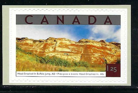 CANADA - SCOTT 1953c - VFNH - TOURIST ATTRACTIONS - BUFFALO JUMP - 2002 Cover