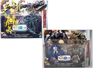 Transformers The Last Knight OPTIMUS PRIME & GRIMLOCK Plus BUMBLEBEE & MEGATRON - Picture 1 of 6
