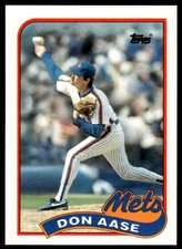 1989 Topps Don Aase New York Mets #1T