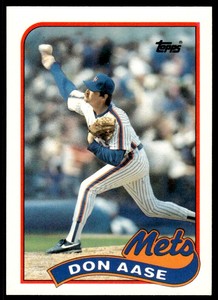1989 Topps Don Aase New York Mets #1T