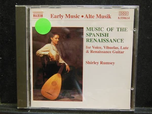 Shirley Rumsey – Music Of The Spanish Renaissance, CD w/ Case, Art & Tracking. - Picture 1 of 2