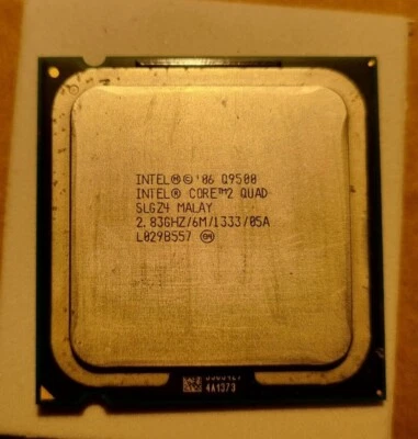 Intel Core 2 Quad Q9500 - 2.83 GHz 2.8 GHz Processor CPU 6M 95W LGA 775 Chip  - Bild 1 von 4