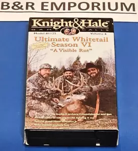 Knight & Hale - Ultimate Whitetail Season VI: A Visible Rut - (2000) - Used VHS - Foto 1 di 4