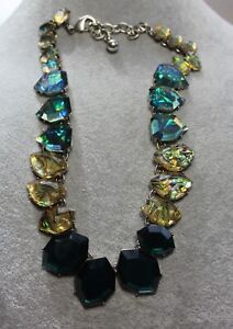 CHLOE AND ISABEL  RUE Royale Abalone Statement collar necklace Factory Sample