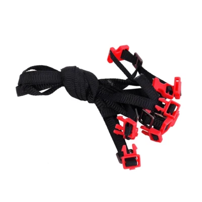 RC Hop Ups Scale Luggage Rope Roof Rack Tie Down Straps (5) (Red) - Image 1 of 4