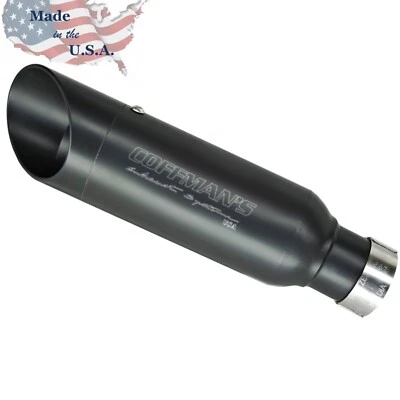 Honda CBR500R CB500F-X (2013-2025) Coffman Slip On Exhaust Blacked Out Edition - Image 1 of 4