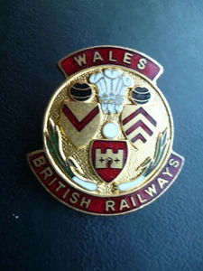 ESCASA INSIGNIA DE MIEMBROS DEL CLUB DE BOLOS DE GALES FERROCARRILES BRITÁNICOS. - Imagen 1 de 1