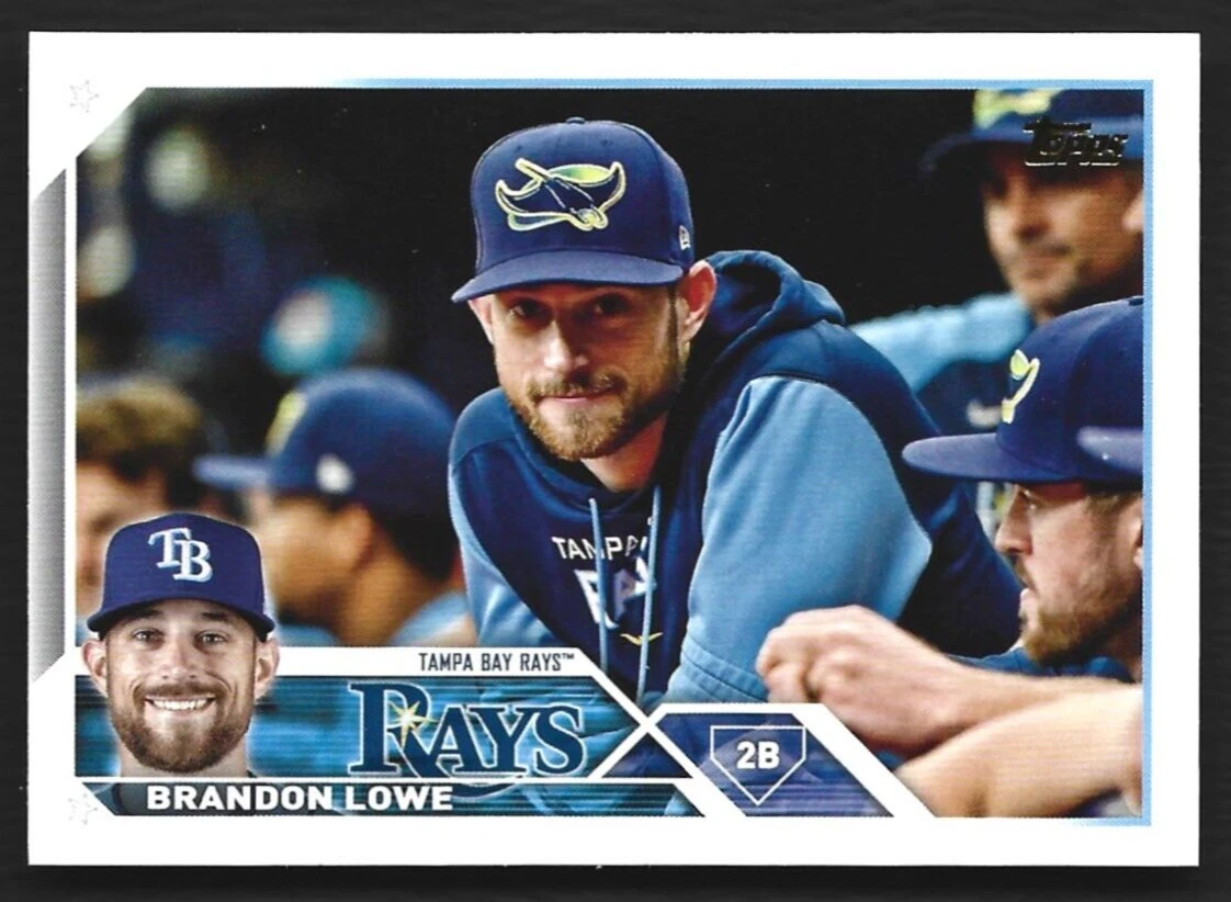 2023 Topps GOLDEN MIRROR BRANDON LOWE #36 IMAGE VARIATION SSP MLB Tampa Bay Rays