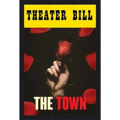 5.5x8.5 Black Playbill Frame With Uv Acrylic Backing and Hardware - Image 1 of 4