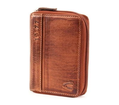 camel active Melbourne High Zip Wallet Geldbörse Brown hellbraun braun Neu