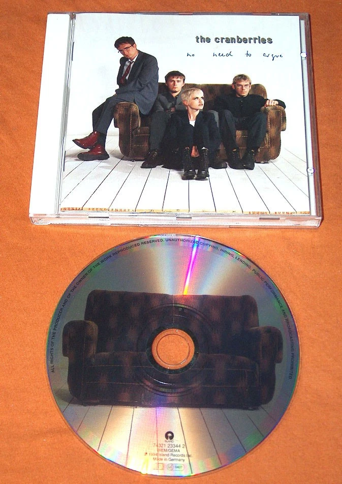 THE CRANBERRIES No Need To Argue 1994 GERMANY CD TOP! Dolores O’Riordan ZOMBIE - Bild 1 von 1