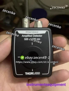 THORLABS PDA100A2 Silicon-based Detector, wavelength 320-1100nm by fedex or DHL - Picture 1 of 4
