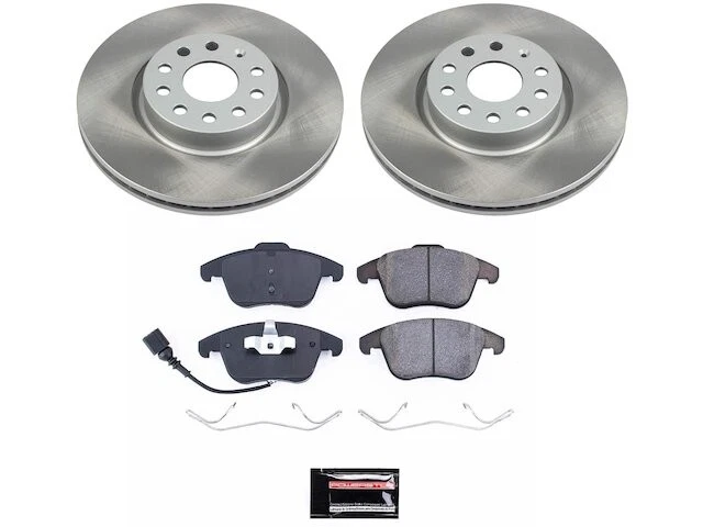 Kit de pastillas de freno delanteras y rotor para Audi Q3 Quattro Passat Tiguan Limited HH39K5 Foto 1 de 1