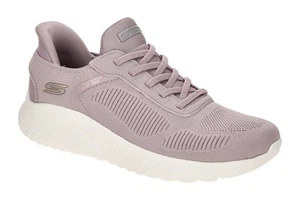 Zapatos Skechers BOBS SQUAD CHAOS morados zapatos de mujer zapatos bajos 117497 LAV NUEVO - Imagen 1 de 8