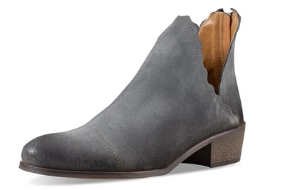 Botín Klub Nico Bae vieira tinta azul corte bajo moda occidental botín al tobillo Foto 1 de 4