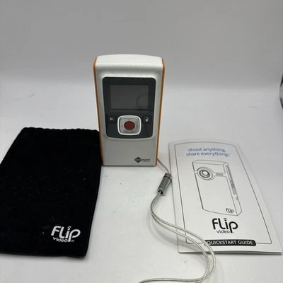 Flip F260N Video Ultra Series Digital Camcorder - Orange (60 mins)-2GB of memory - Image 1 of 4