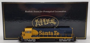 Atlas 8121 HO Scale Santa Fe GE B23-7 Diesellok OVP/Box - Bild 1 von 5