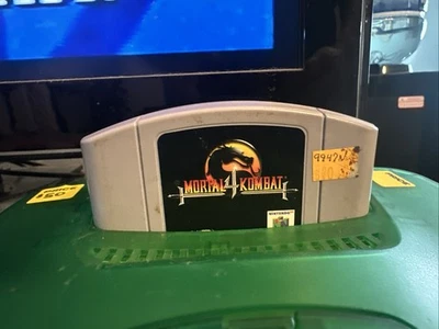 Mortal Kombat 4. Nintendo 64 (N64) Authentic Cartridge Tested - Image 1 of 4