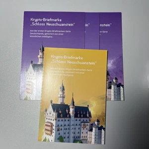 Briefmarke Schloss Neuschwanstein  LILA 2024 - Bild 1 von 1