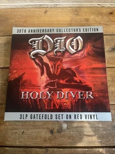Dio – Holy Diver Live RED 3LP Gatefold Special Edition - Picture 1 of 10