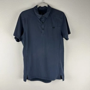 Polo Arc’teryx uomo blu navy scuro prigioniera manica corta taglia small - Foto 1 di 7
