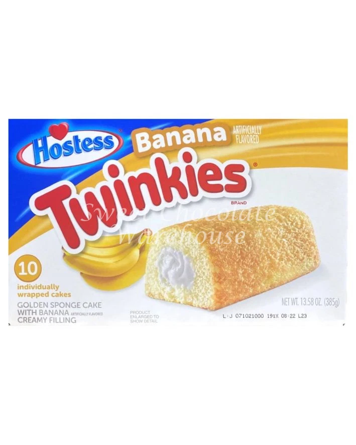 Hostess Banana Twinkies 385g 10pk