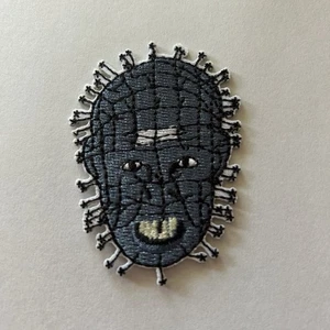 Pinhead Hellraiser Patch Horror Movies Goth Punk Embroidered Iron On Scary - Picture 1 of 2