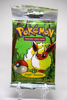 Бустер Flareon Artwork Pokemon Jungle Unlimited 1999 запечатанный винтажный WOTC - Изображение 1 из 4