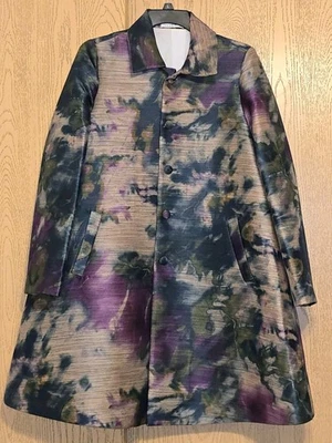 VTG CLARA COLLINS PARIS TRIBULATIONS LINE SWING LAGONLOOK  JACKET Sz 2/M US - Photo 1/4